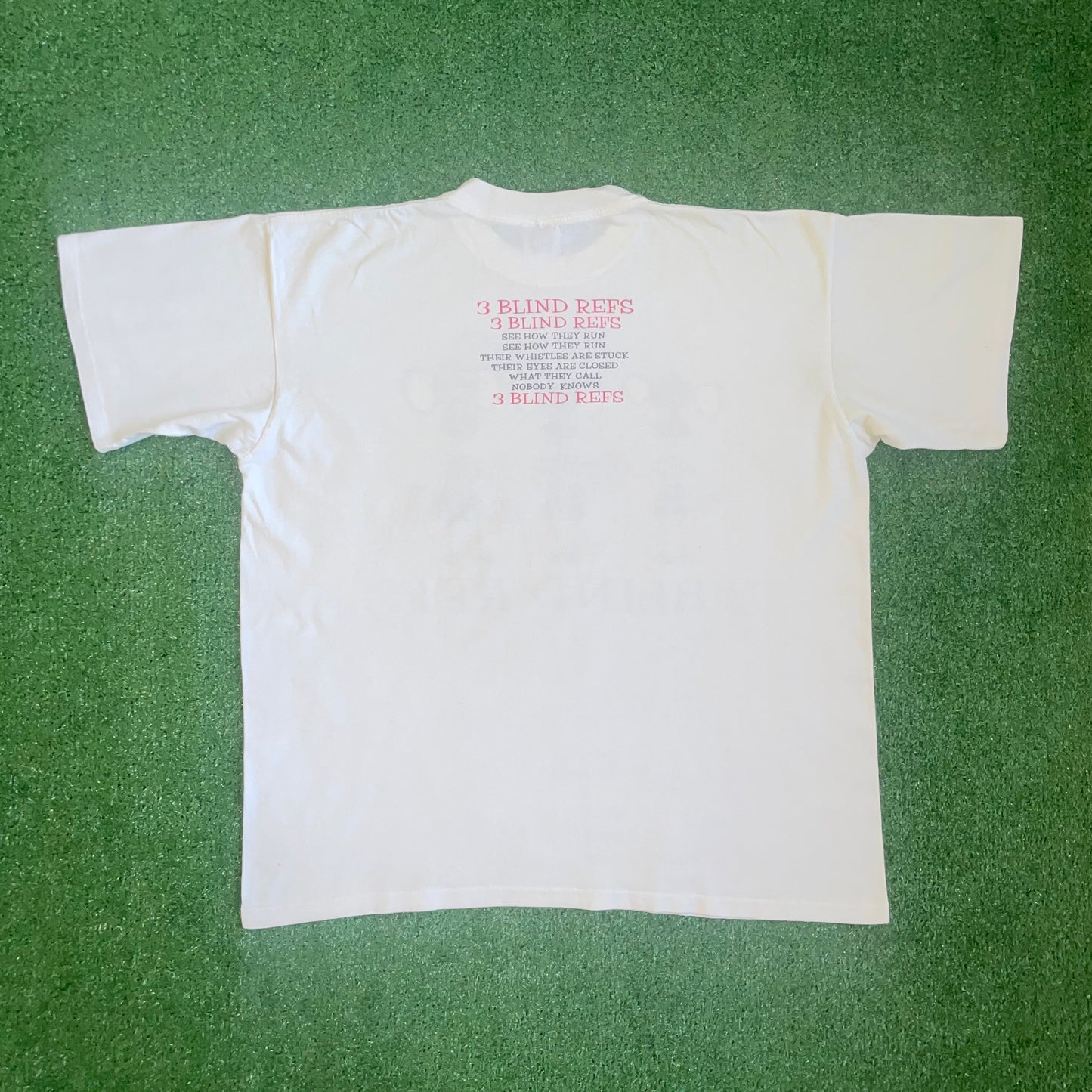 Vintage '3 Blind Refs' t-shirt - XL
