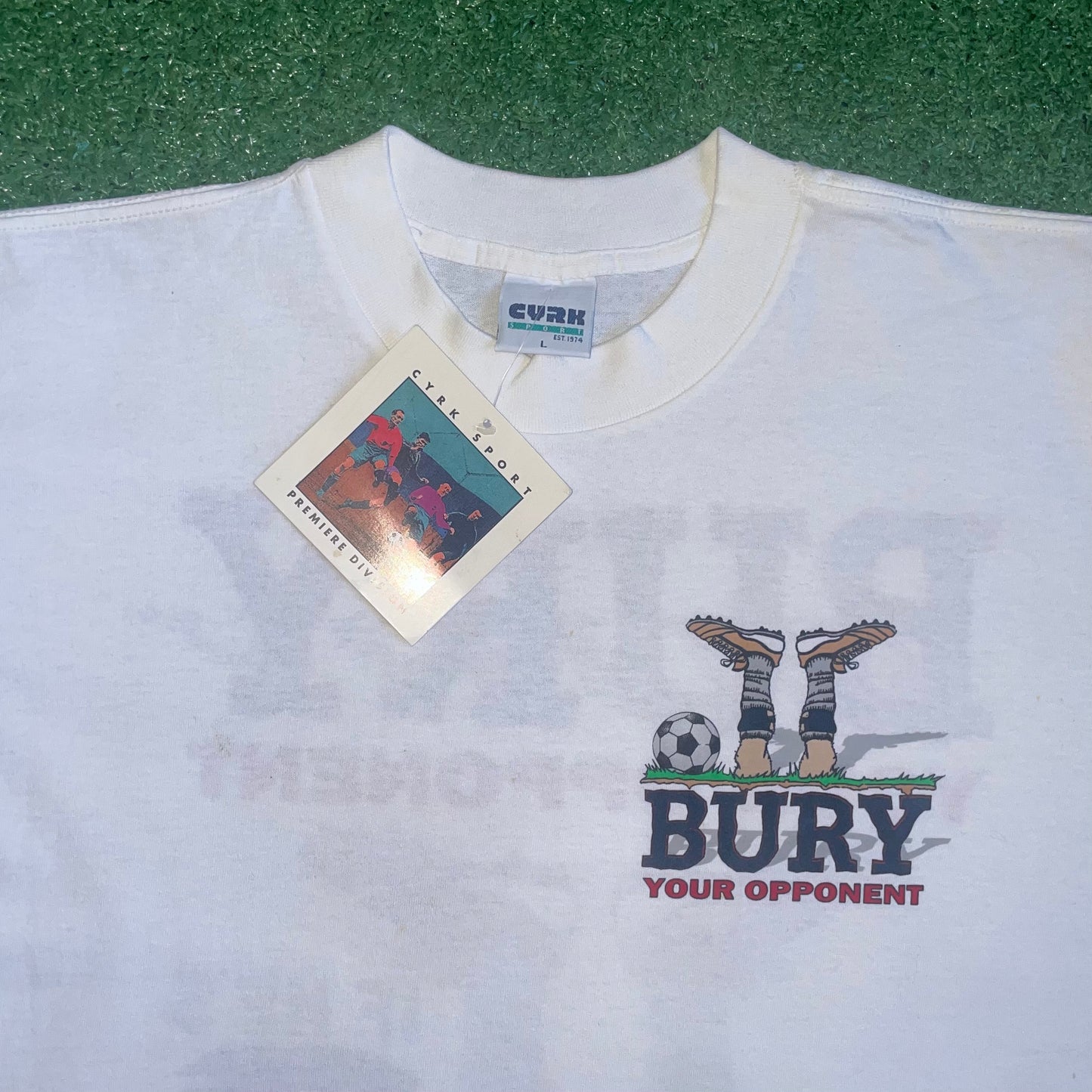 Vintage CYRK 'Bury Your Opponent' t-shirt - L