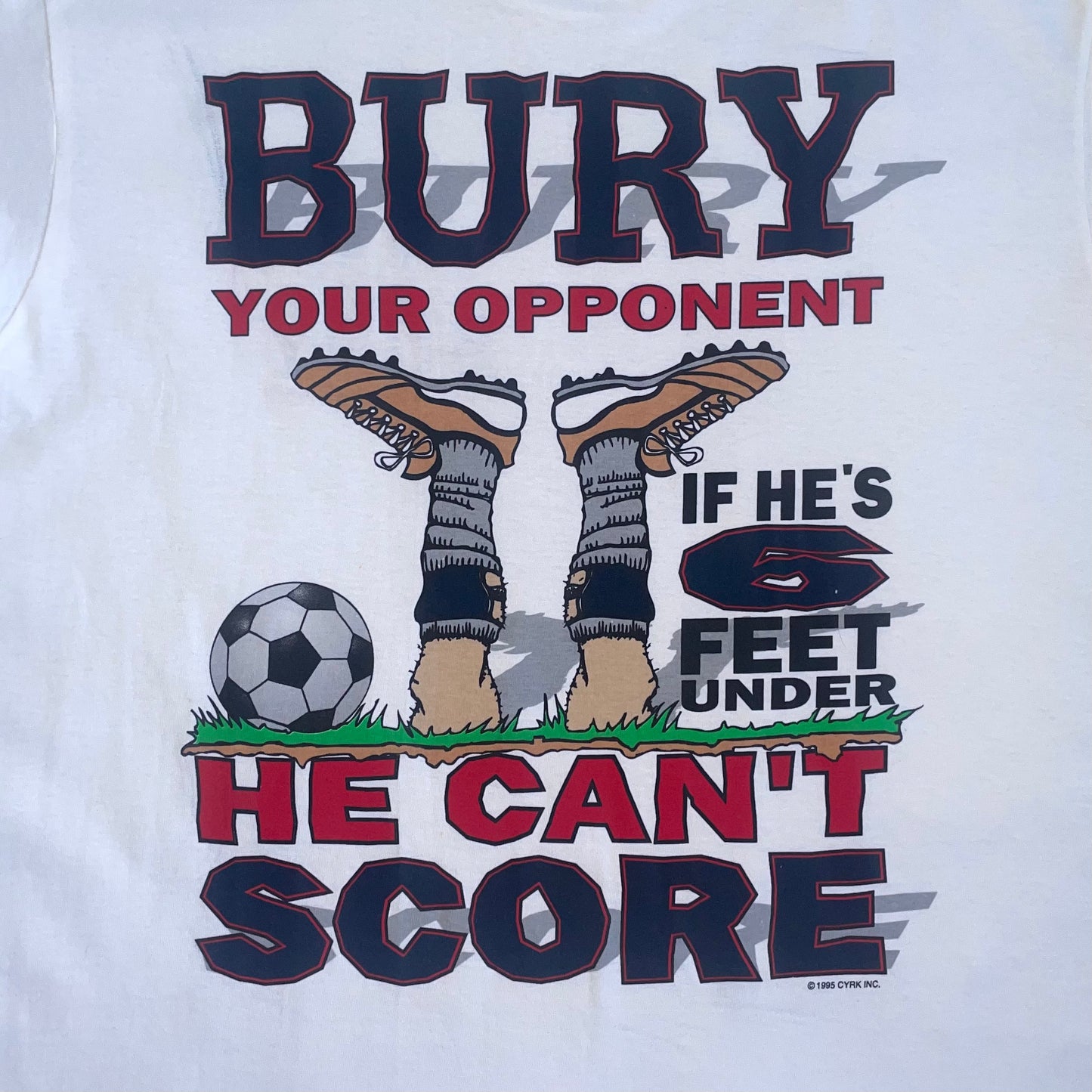 Vintage CYRK 'Bury Your Opponent' t-shirt - L