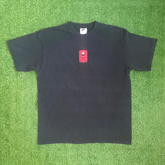 Vintage Nike Fußball t-shirt - L