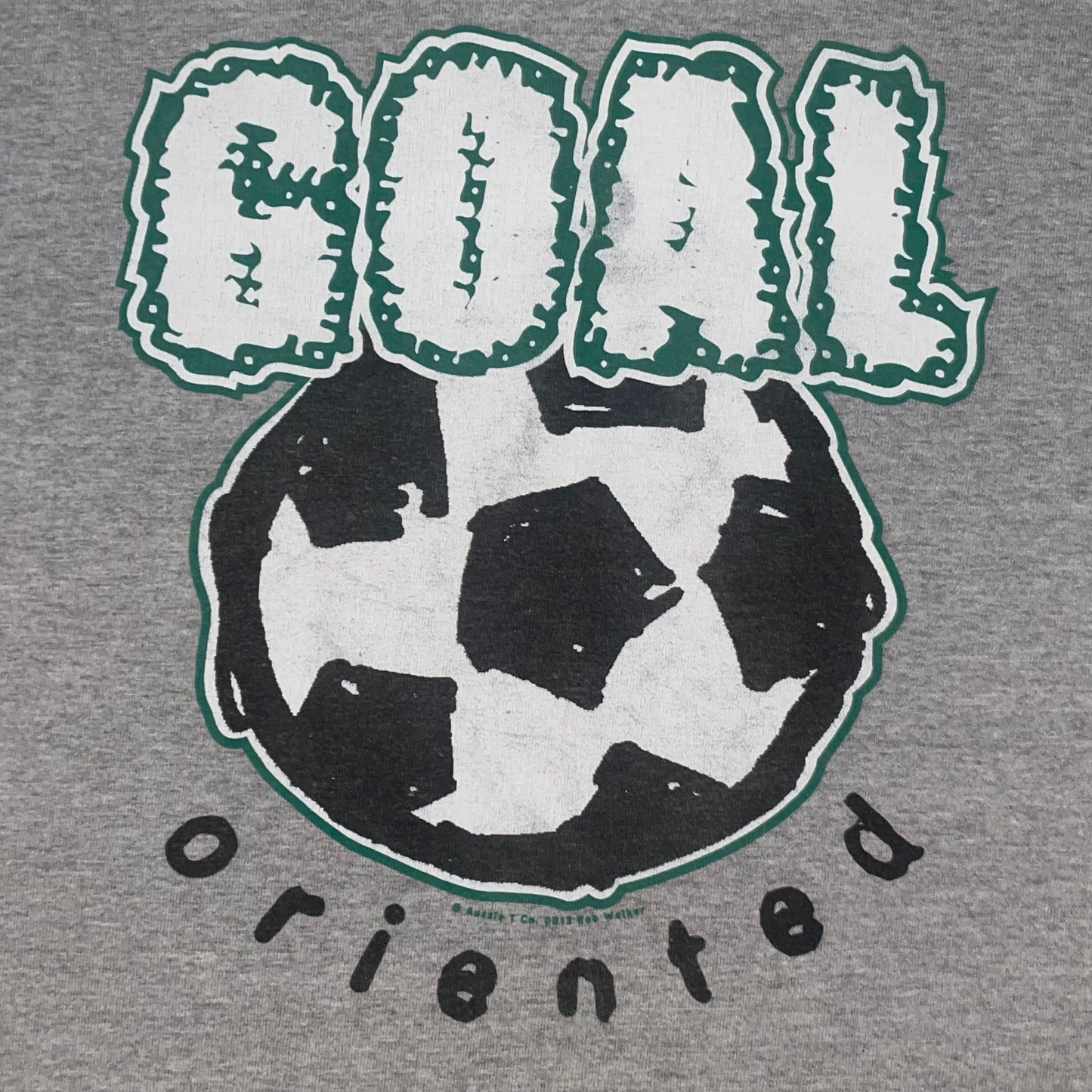 Vintage 'Goal Oriented' t-shirt - M