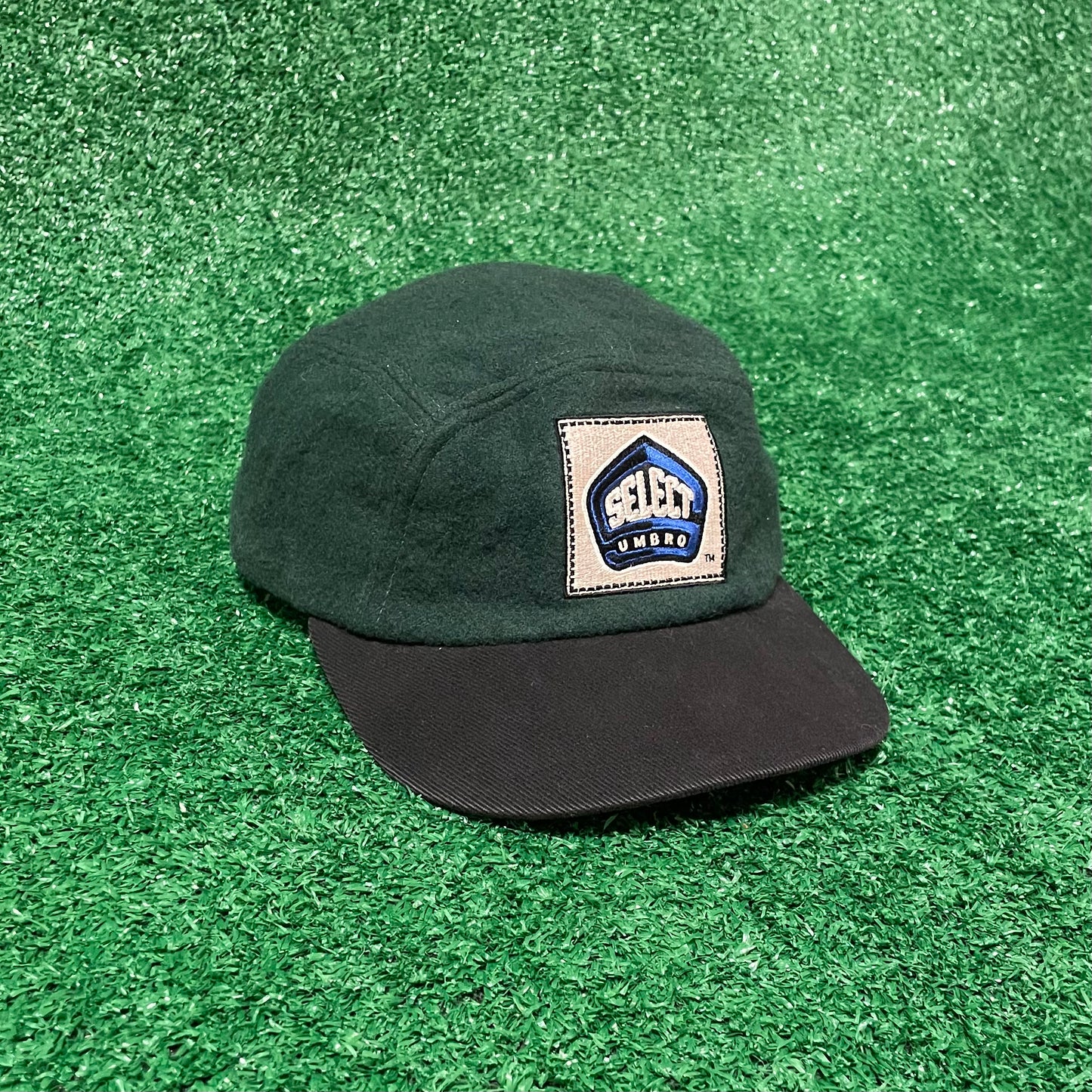 Vintage Umbro Select green wool baseball cap