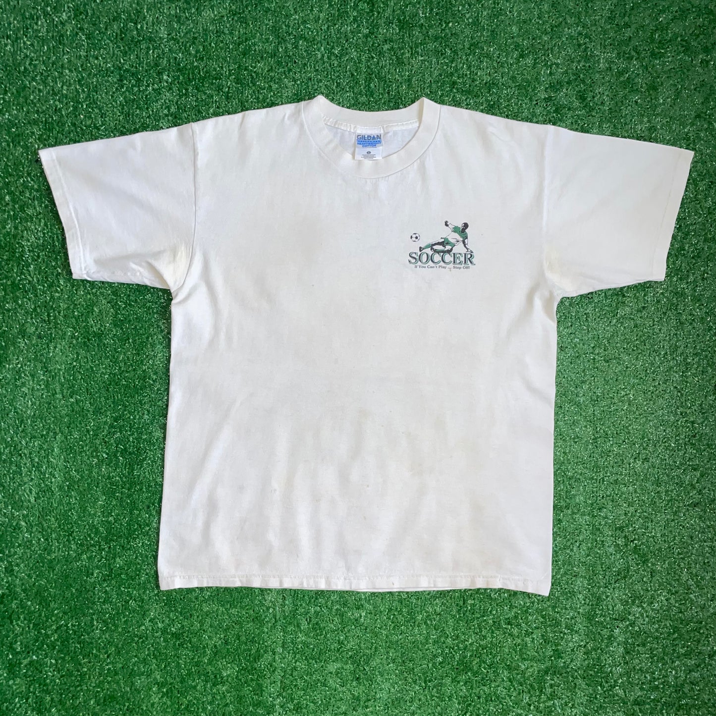 Vintage Mr Soccer Head t-shirt - L