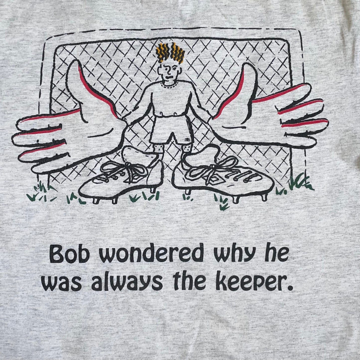 Vintage Umbro 'Bob the Keeper' t-shirt - M