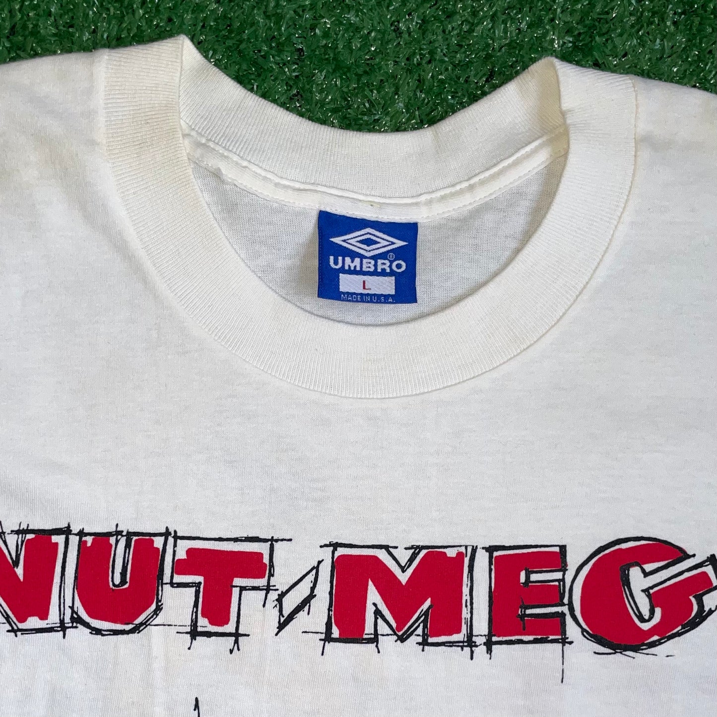 Vintage Umbro x Paul Trevillion 'Nutmeg' t-shirt - L