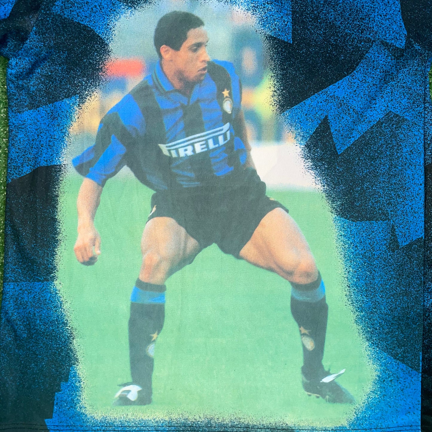 1995-96 Roberto Carlos bootleg shirt - L