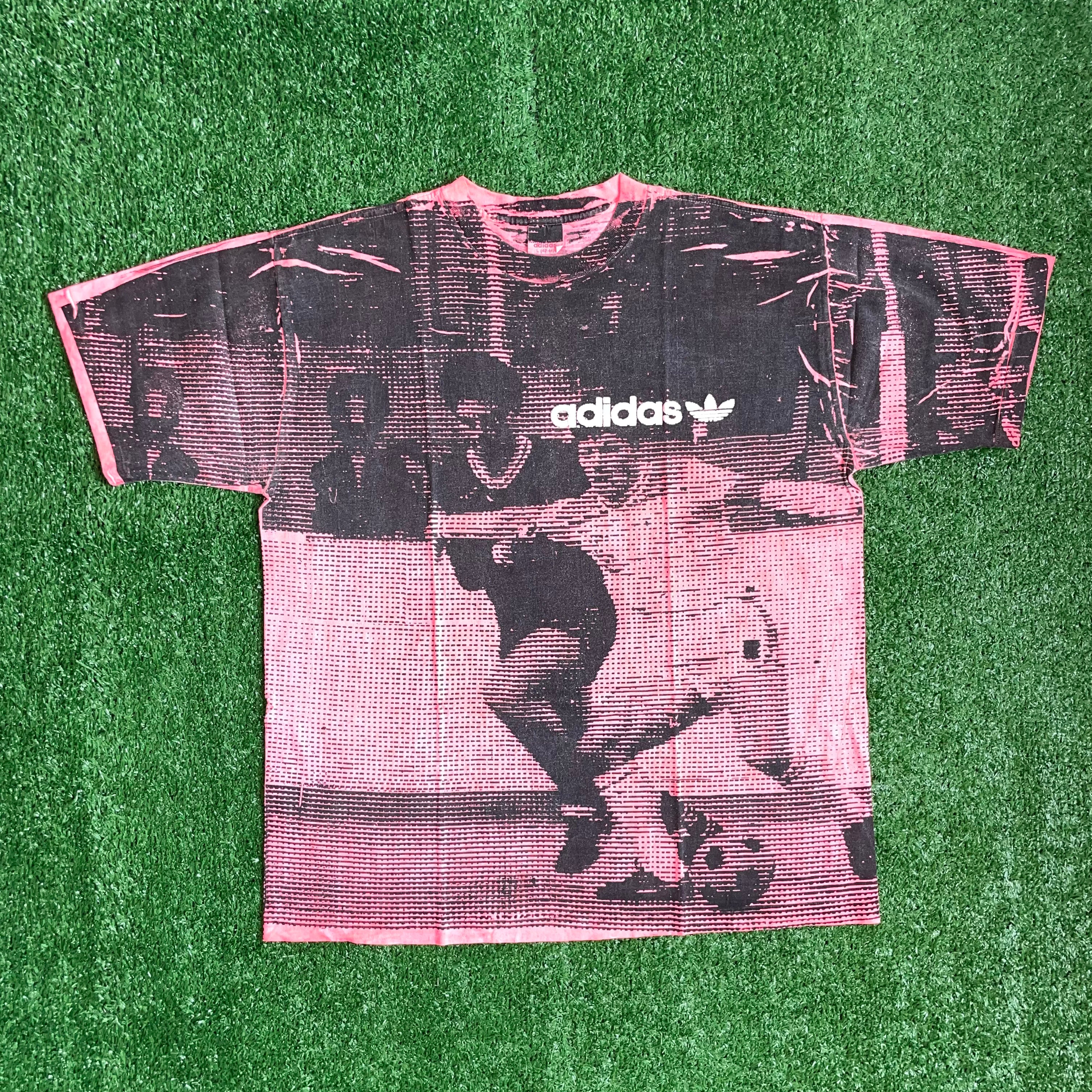 Vintage Adidas all over print t-shirt - L – Club Shop NY Vintage Adidas all over print t-shirt - L – Club Shop NY