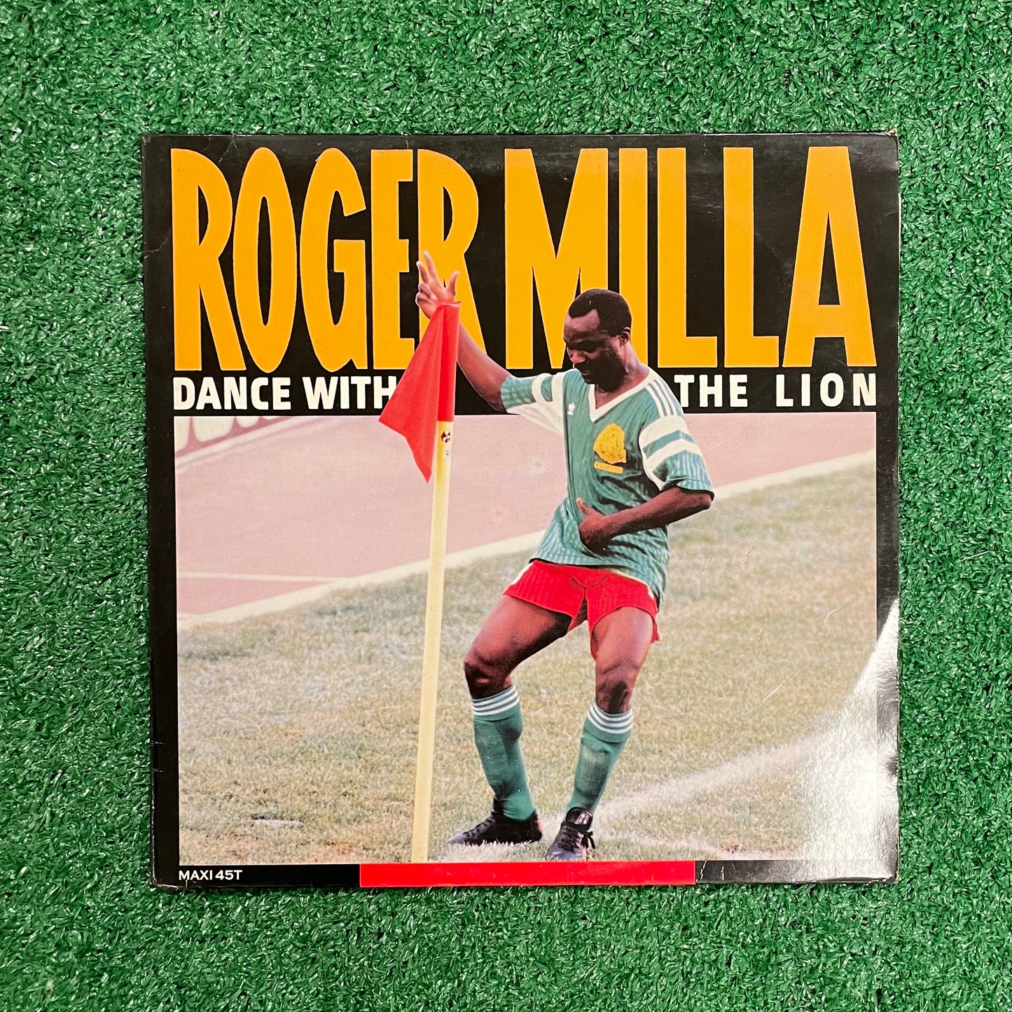 Roger Milla 'Dance With The Lion' 14" vinyl 1991