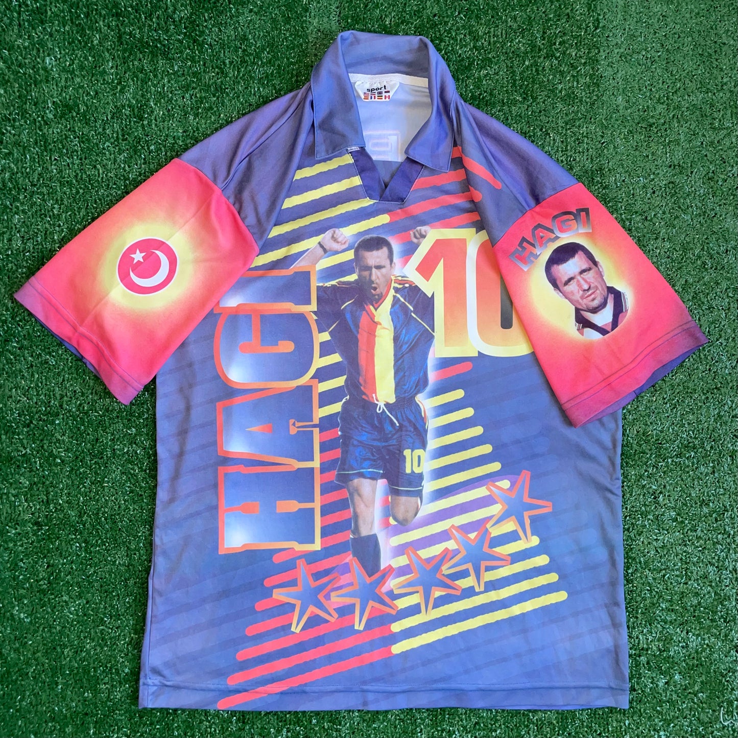 1998 Gheorghe Hagi bootleg shirt - L
