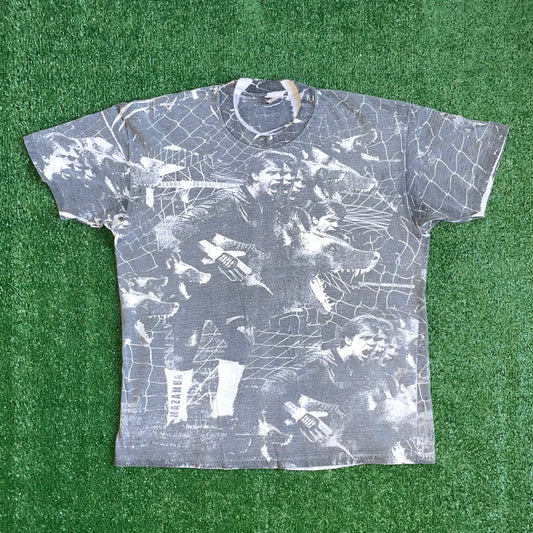 Vintage Mazamba All Over Print Keeper t-shirt - L/XL