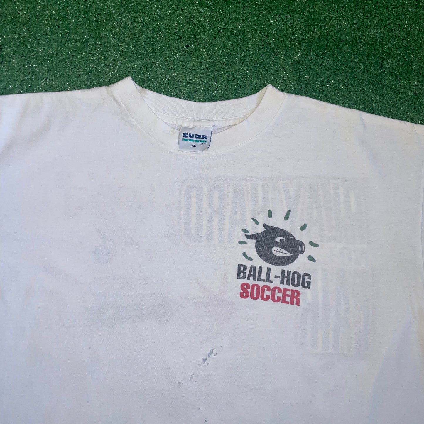 Vintage CYRK 'Ballhog' t-shirt - XL