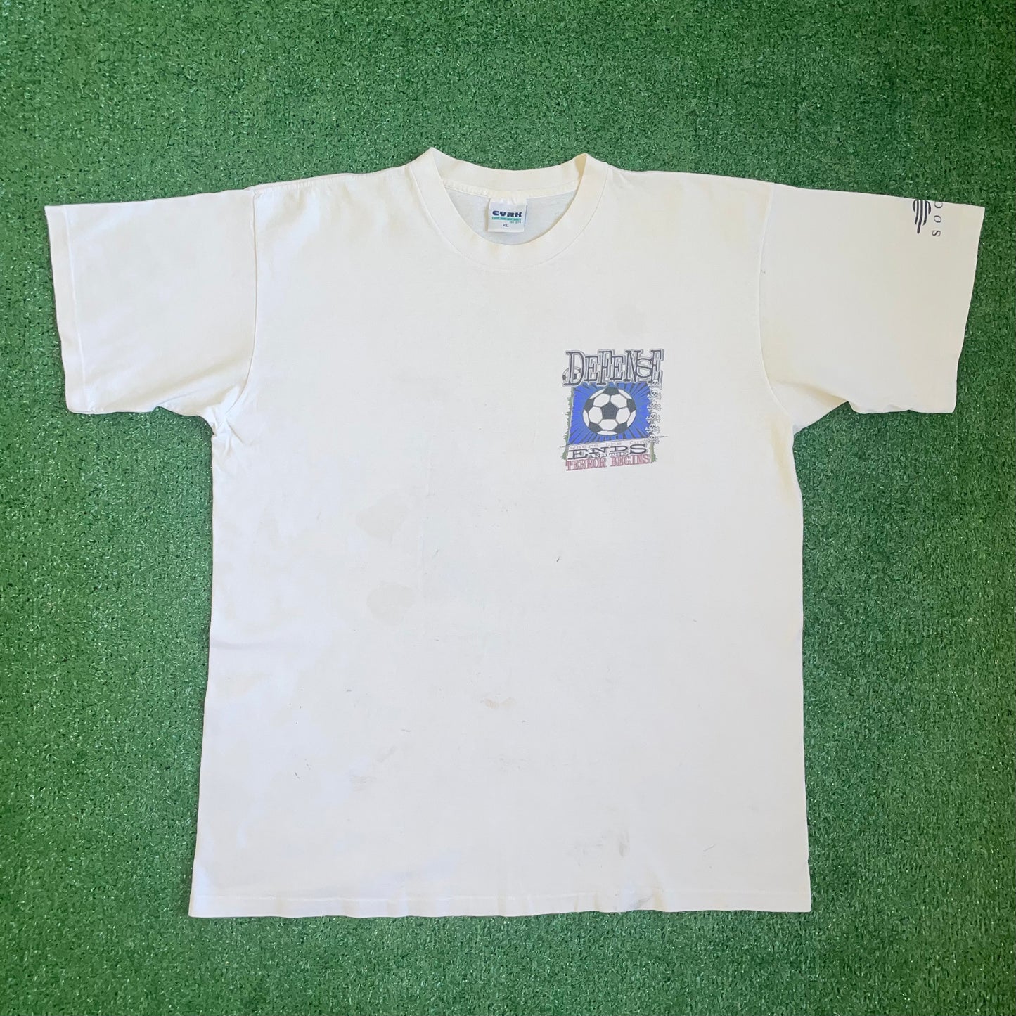 Vintage CYRK Defence Terror t-shirt - XL