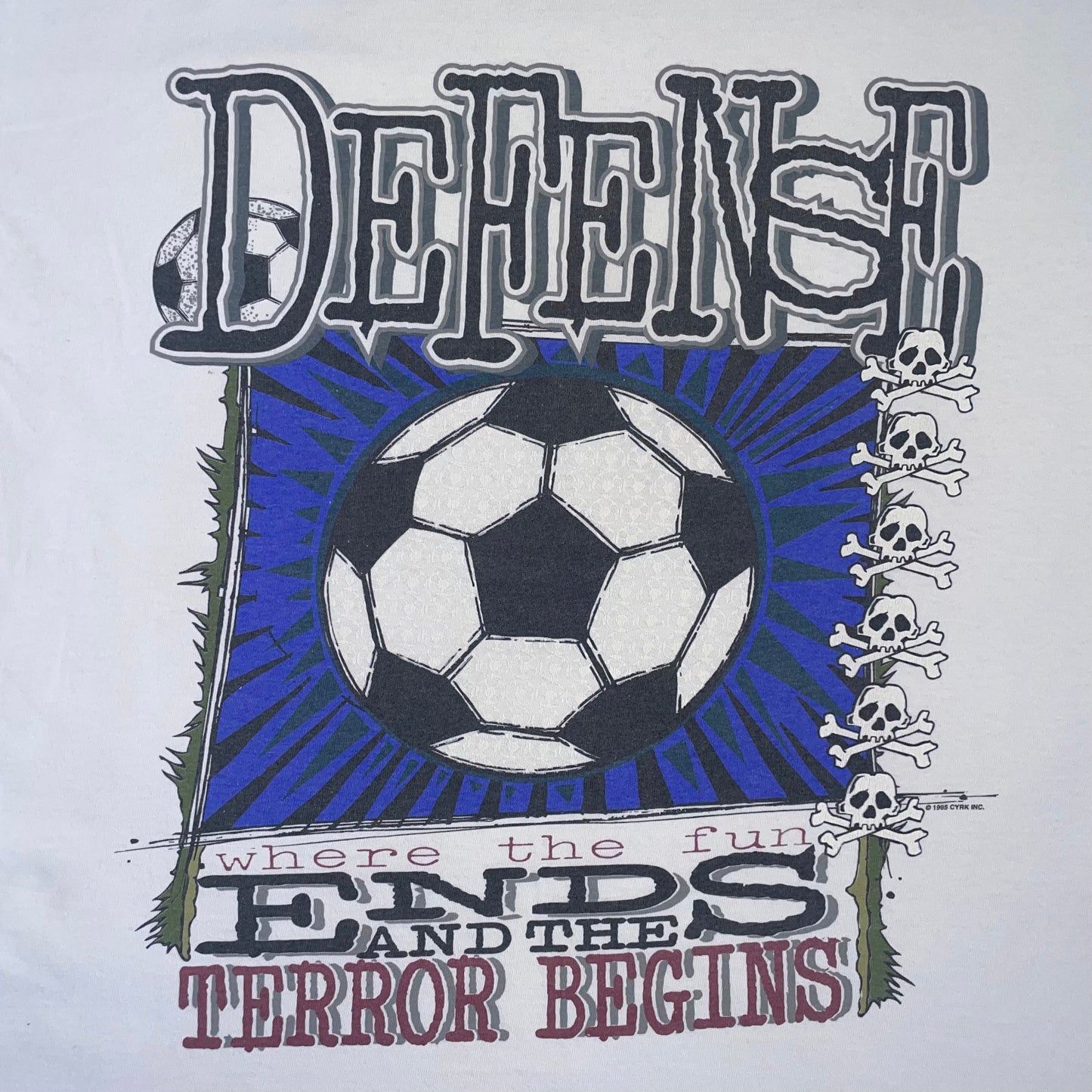 Vintage CYRK Defence Terror t-shirt - XL