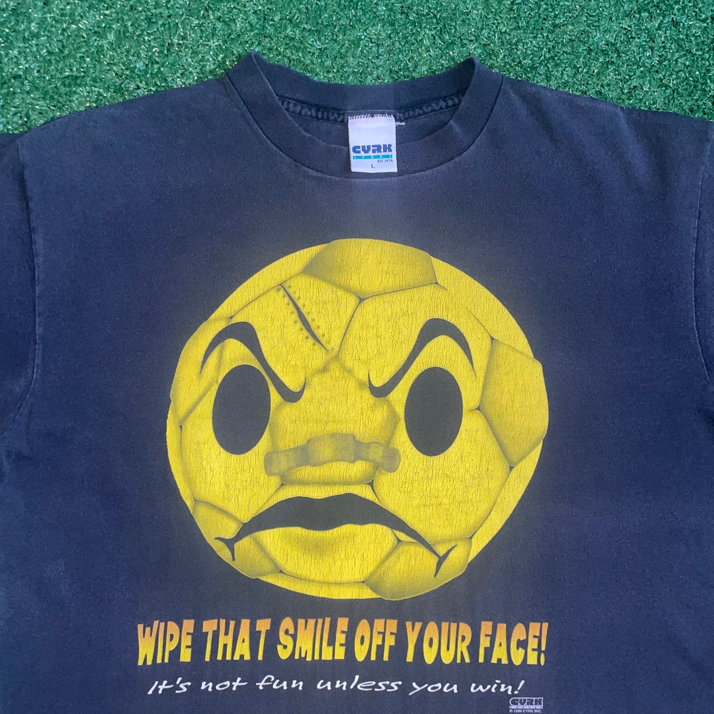 Vintage CYRK 'Wipe That Smile...' t-shirt - L