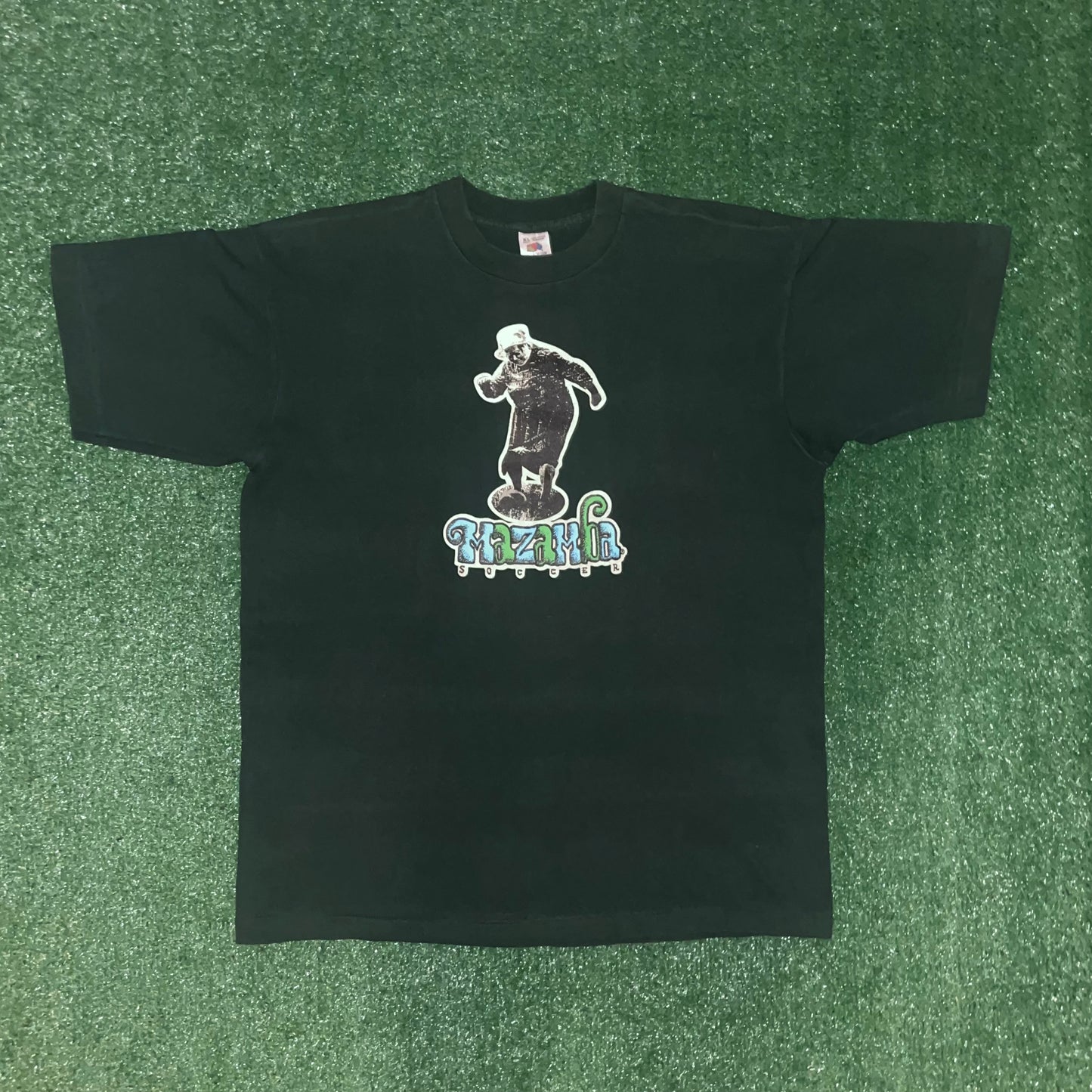 Vintage Mazamba 'Soccer Gran' t-shirt - XL