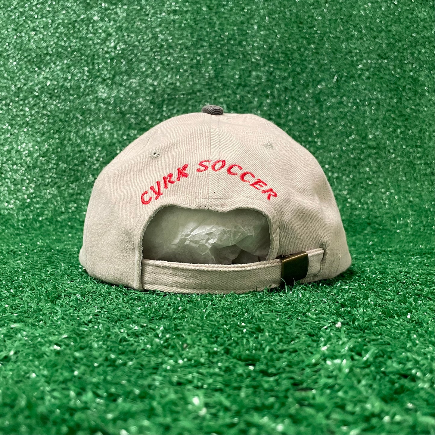 Vintage CYRK 'Aggressive By Nature, Soccer By Choice' baseball cap