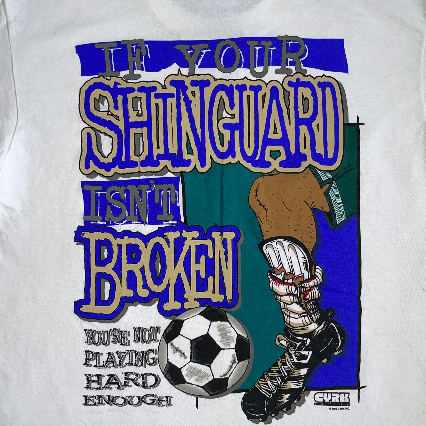 Vintage CYRK 'Shinguard' t-shirt - L