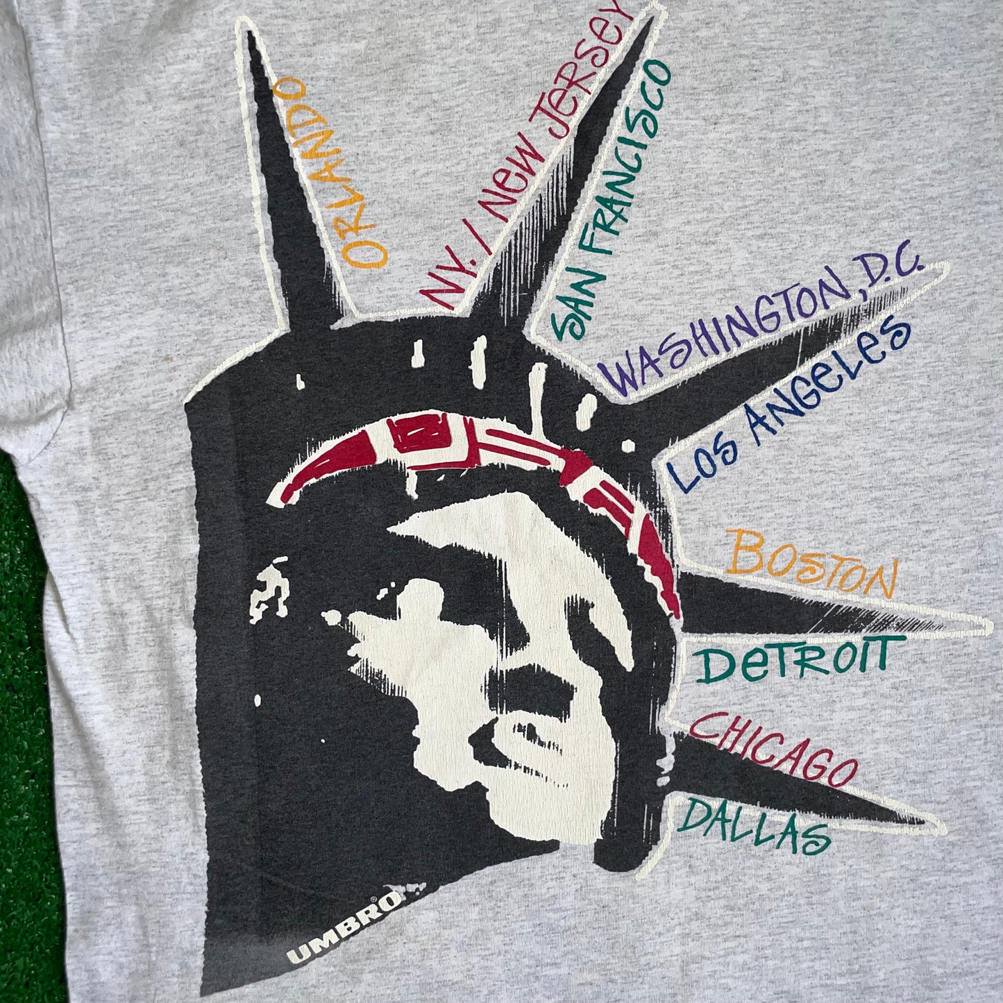 Vintage Umbro USA 94 'Stussy' t-shirt - XL