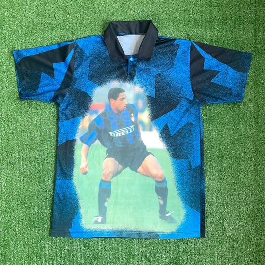 1995-96 Roberto Carlos bootleg shirt - L